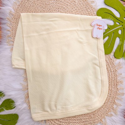 Saída de Maternidade Tricotil (Tricot 100% Algodão) - Amarelo Safari